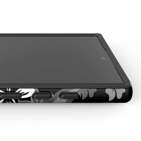 NFL Las Vegas Raiders Tropical Print Galaxy S25 Ultra Impact Case